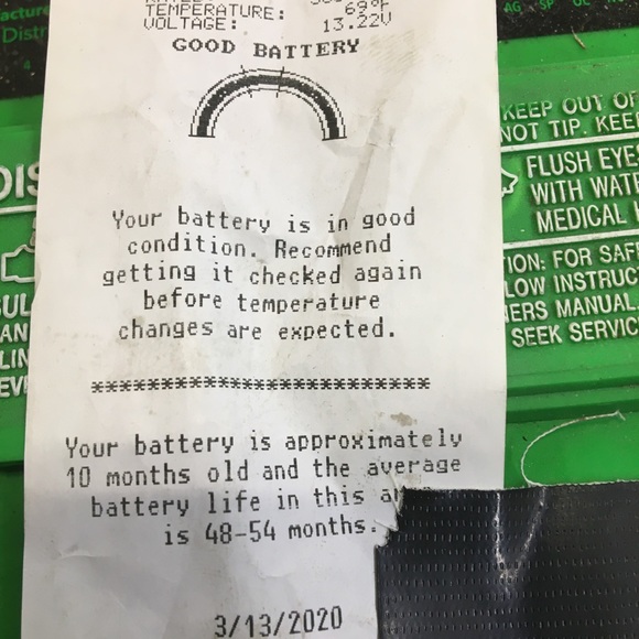 Battery for automobile - Picture 2 of 3